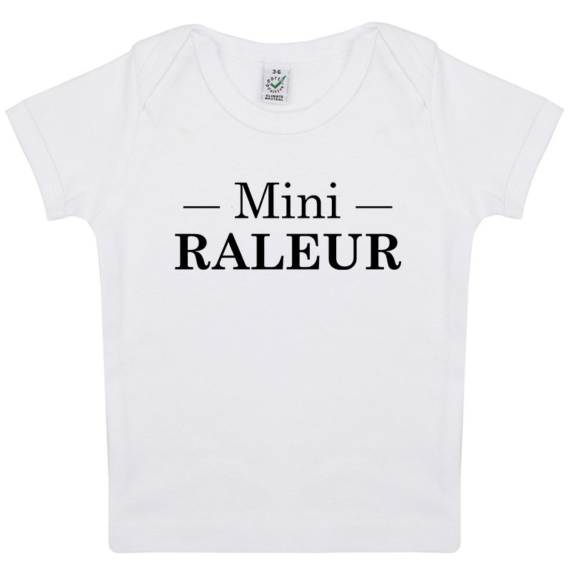 Idee Cadeau Naissance Tshirt Bebe Mini Raleur